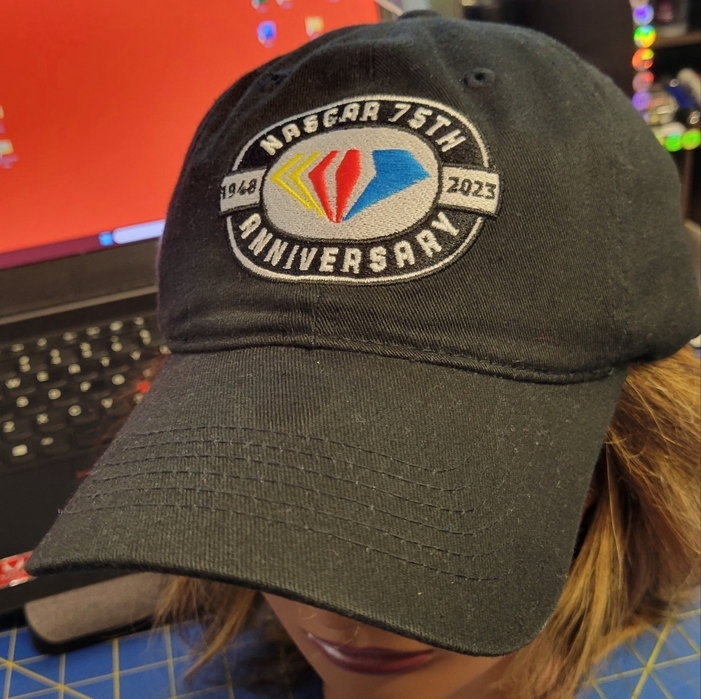The Game Black Cap with Embroidered Logo